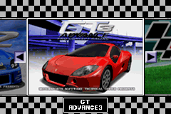 4 Games on One Game Pak (racing) Title Screen